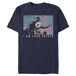 Men's Star Wars Vader I Am Your Father Heatmap T-Shirt - 1 of 4
