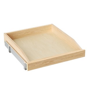 LOVMOR Pull Out Cabinet Organizer 10.5" W x 21" D, Soft Close Slide Out Drawer Storage for Kitchen, Pull-Out Organizer Storage for Base Cabinet - 1 of 4