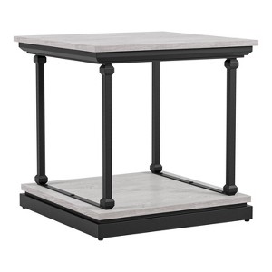 Tullymore Shelf Base End Table - miBasics - 1 of 3