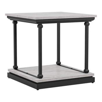 Tullymore Shelf Base End Table - miBasics