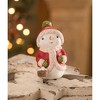 5.0 Inch Snuggle Up In Coat Snowman Basket Of Snowballs Figurines - 3 of 3