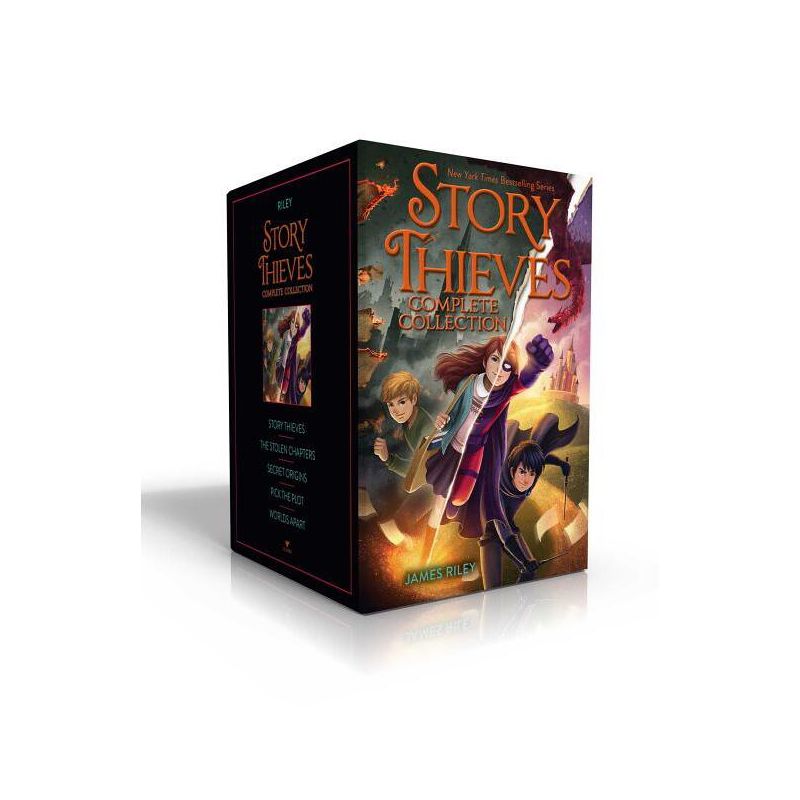 Story Thieves Complete Collection (Boxed Set) - by  James Riley (Paperback), 1 of 2