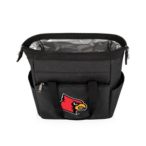 NCAA Louisville Cardinals On The Go Lunch Cooler - Black - 1 of 3