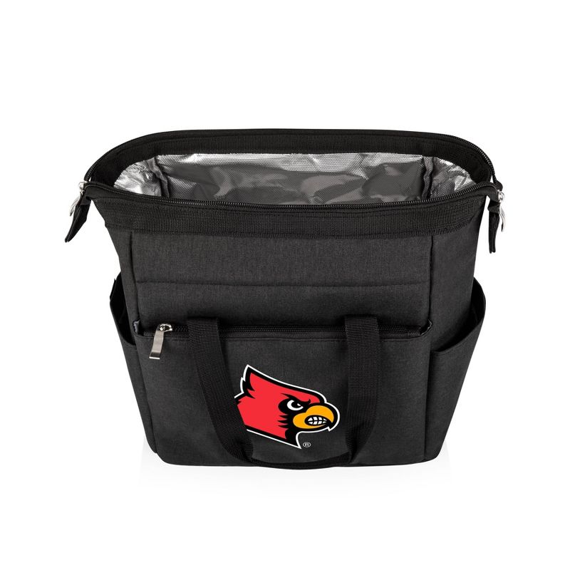 NCAA Louisville Cardinals On The Go Lunch Cooler - Black, 1 of 4