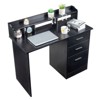 Karl Home 43.31 inch W Rectangle Computer Desk with Hutch - 2 of 4