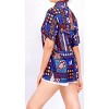 LA LEELA Button Down Shirt Floral Summer Beach Party Colorful Shirt Hawaiian Blouse Short Sleeve Vacation Dress Tee Shirts - 2 of 4
