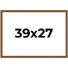 PosterPalooza | Classic Gold Picture Frame - UV Acrylic, Backing Board, Hanging Hardware Included - 2 of 4