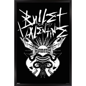 Trends International Bullet For My Valentine - Omen Framed Wall Poster Prints - 1 of 4