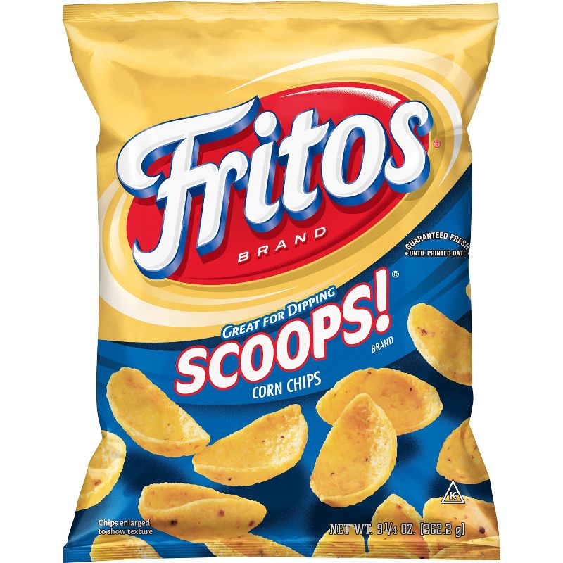 Fritos Scoops! Corn Chips - 9.25oz, 1 of 5