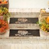 The Lakeside Collection Welcome Wagon Set of 2 Stair Treads or Doormat - Set of 2 Stair Treads - 3 of 4