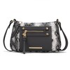 MKF Collection Essie Snake embossed Crossbody by Mia K - 2 of 4