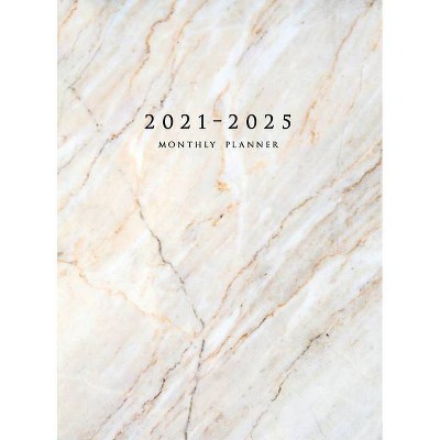 2021-2025 Monthly Planner Hardcover - by  Edward Planners