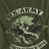 Army Union Eagle Kids T Shirt For Youth, Military Green - 2 of 3