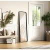 Elegant Lighting Contour Metal Rectangle Mirror 18x60 in Black - 3 of 4