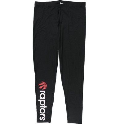 G-III Sports Womens Toronto Raptors Casual Leggings, Black, Large