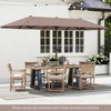 Tangkula 13 FT Double-sided Patio Umbrella Outdoor Large Twin Size Umbrella - 2 of 4