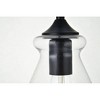 Elegant Lighting Destry 1 Light Brass Pendant With Clear Glass - 4 of 4