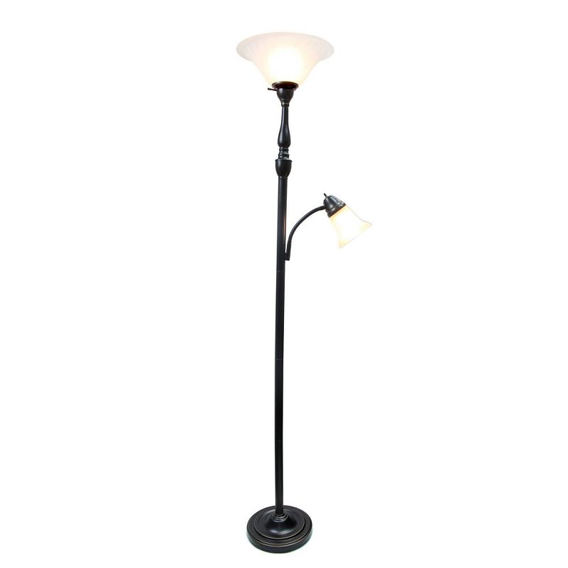 71" 2-Light Mother Daughter Floor Lamp - Elegant Designs, 3 of 9