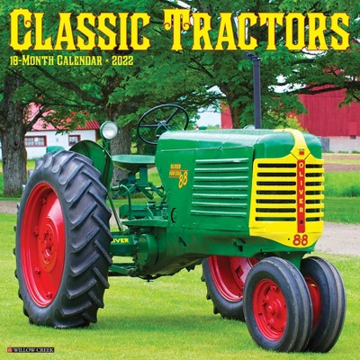 2022 Wall Calendar Classic Tractors - Willow Creek Press