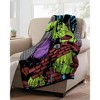 Northwest Marvel Micro Raschel Throw Blanket, 46" x 60", Breaking Bricks Multicolored - 2 of 4