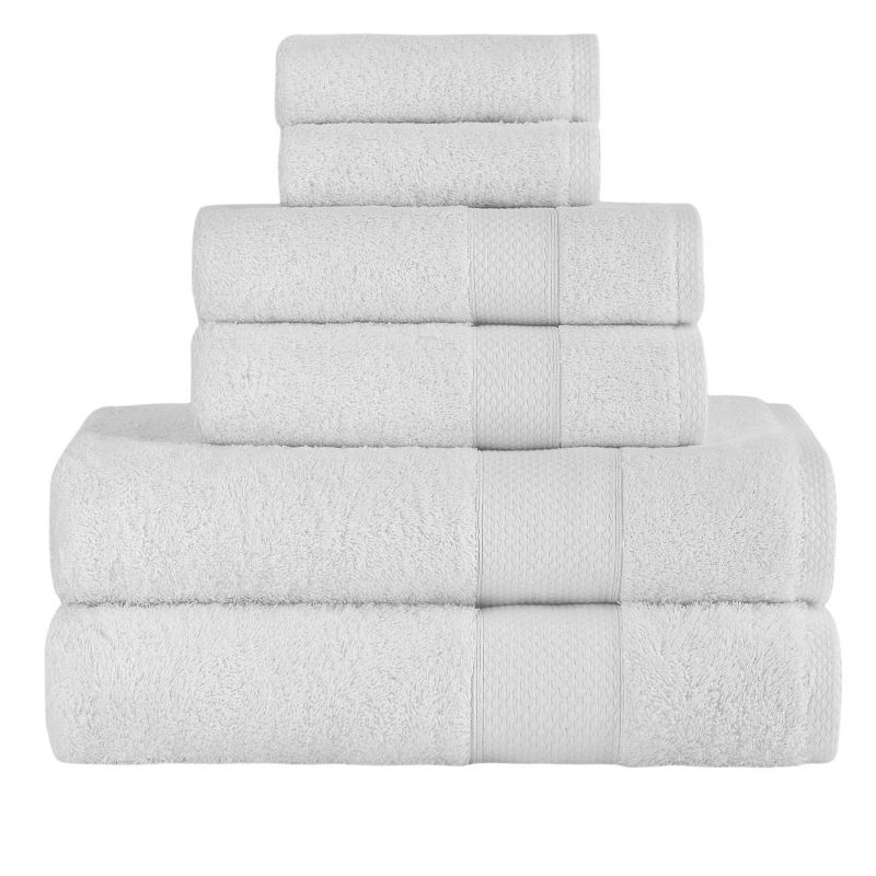 Classic Turkish Towels Set of Eight Madison Collection, 2 bath towels, 2 hand towels, and 2 wash cloths and 2 bath mats, 2 of 6