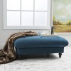 NicBex Modern 40.5" Square Ottomans Wood Footstools with Button Tufted Top for Bedroom and Living Room - 3 of 4
