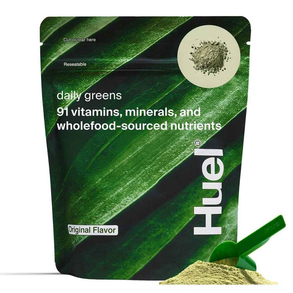 Huel Daily Greens and Superfood Supplement Original Powder - 20 Servings - 6oz