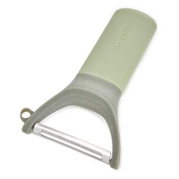 BergHOFF Balance Stainless Steel Serrated Y-Peeler 5", Recycled Material