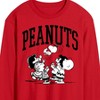 Men's - Peanuts - Collegiate Art Long Sleeve Graphic T-Shirt - 2 of 4