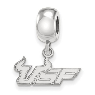 Black Bow Jewelry Sterling Silver South Florida Bulls NCAA Bead Charm