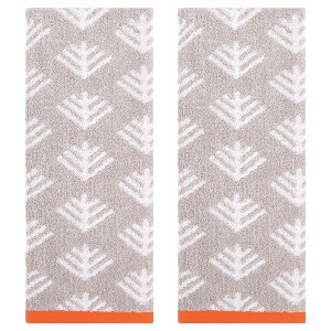 REGALWOVEN Cute Pattern Cotton Soft Absorbent Bathroom Hand Towel 14 x 30 Inch - 1 of 4