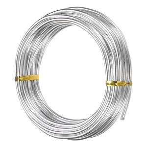Unique Bargains Trunk Holding Aluminum Gardening Bonsai Training Wire 1 Roll - 1 of 3