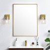 Elegant Lighting Ronnie 1 light Black and Clear Bath Sconce - 2 of 4