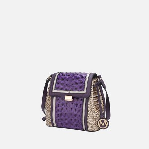 MKF Collection Jamilah Women’s Vegan Leather Handbag Crossbody by Mia K - 1 of 4
