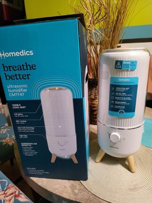 Homedics Cool Mist Ultrasonic Top-fill Humidifier With Aromatherapy : Target