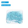 Unique Bargains Drop-Shaped Metal Prevent Tearing Pages Home Office Paper Clip 50 Pcs - 4 of 4