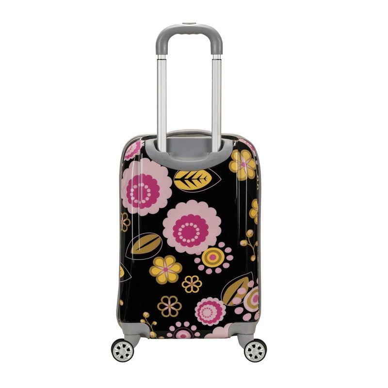 Rockland Vision 3pc Polycarbonate/ABS Hardside Carry On Spinner Luggage Set - Pucci, 3 of 8