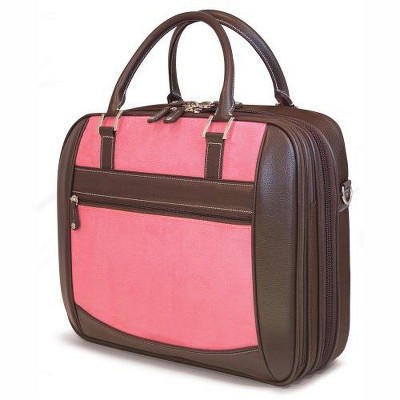 Mobile Edge TSA ScanFast™ Element 15.6" Briefcase - Pink Suede