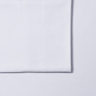 Twin Blue Cotton Flannel Deep Pocket Sheet Set
