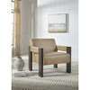 Signature Design by Ashley Adlanlock Contemporary Faux Leather Accent Chair - 2 of 4
