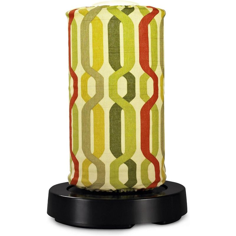 Patio Living Concepts PatioGlo LED Table Lamp, Bright White, New Twist Seaweed Fabric Cover 64800, 1 of 2