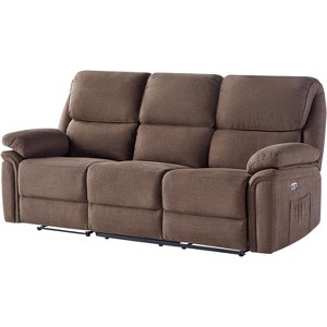 AMERLIFE Power Recliner Sofa with Type-C & USB Charging Ports - 1 of 4