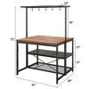Kitchen Island with Storage - 2 of 4