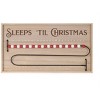 Holiday Countdown Wall Sign MDF Wood 20 x 11 Inch Rustic Hanging by Melrose - 2 of 3