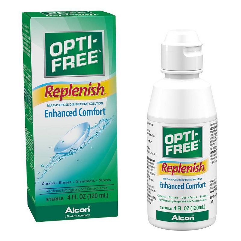 Replenish Opti-Free Multi-Purpose Disinfecting Solution for Contact Lens, 2 of 5