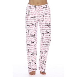 Just Love Womens Buffalo Plaid Knit Jersey Pajama Pants - 1 of 3