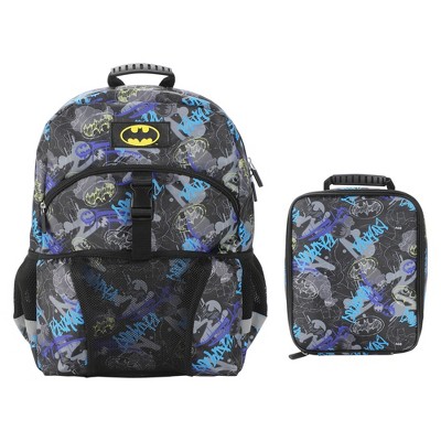 16" Backpack & Lunch Box Set For School And Travel