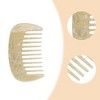 Unique Bargains Anti-Static Pocket Size Wide Tooth for Thick Curly Hair Detangling Comb 1 Pc - 3 of 4