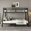 Metal Twin XL over Queen Bunk Bed for Teens and Adults, Space-Saving, Noise Reduced, No Box Spring Needed - 2 of 4