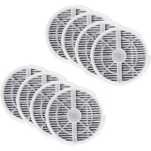 Nispira Activated Carbon HEPA Filter Replacement For Air Purifier FridaBaby Sound Machine Meleden RIGOGLIOSO GL-2103 JINPUS LTLKY 900S 2103, 8 Pack - 1 of 4